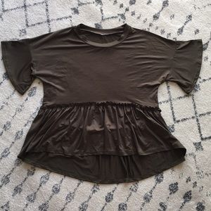 SheIn peplum shirt